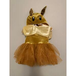 Pokémon Eevee Infant/Toddler Costume – Size 12-18M Hooded Dress